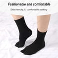 thumbnail image 4 of 2/10 Pcs Two Toes Socks Japanese Style Clog Socks Polyester Toe Separation Socks Kimono Flip Flop Sandal Split Toe Unisex Sock, 4 of 7