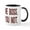 White/Black Inside, variant on CafePress - ME BOSS. YOU NOT. Office Mug - 11 oz Ceramic Mug - Novelty Coffee Tea Cup