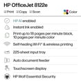 thumbnail image 4 of HP OfficeJet 8122e All-in-One Wireless Color Inkjet Printer with 3 Months Instant Ink included with HP+, 4 of 17