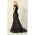 thumbnail image 2 of Feather Mermaid Evening Gown, 2 of 4