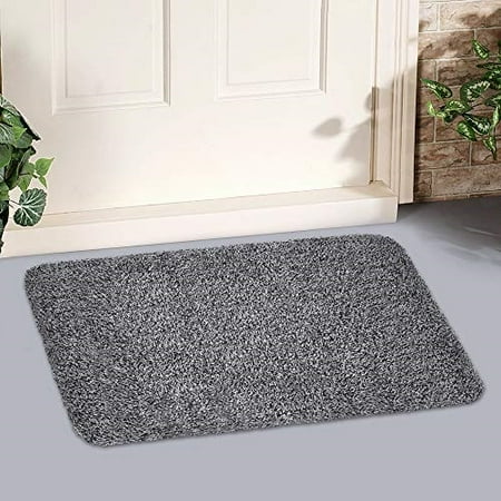 Indoor Doormat Super Absorbs Mud 18 X28 Latex Backing Non Slip