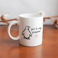 thumbnail image 6 of Boyfriend Coffee Mugs You'Re My Penguin Boyfriend Gift Coffee Mug, Comfortable To Hold, Birthday Present For Men Women Wife Husband Daughter Friends, 6 of 7