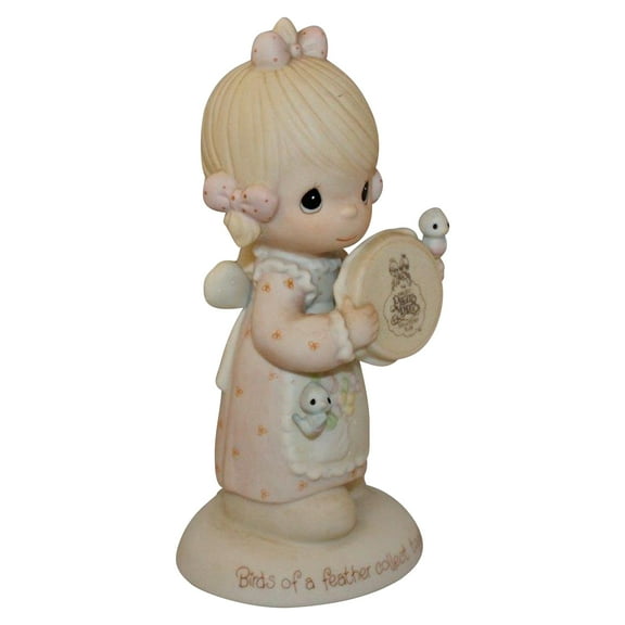 Precious Moments Figurine: E0006 Birds of a Feather Collect Together (5.7") Collectors Club