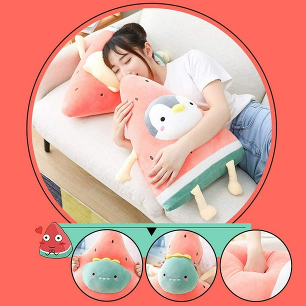 Chat Peluches et Animaux Interactifs Interactive Bebe Plush Pillow Soft  Doll Stuffed Plushie 50 CM Chat Enfant Mignonne Moelleux Confort Coussins  Oreiller Cadeau