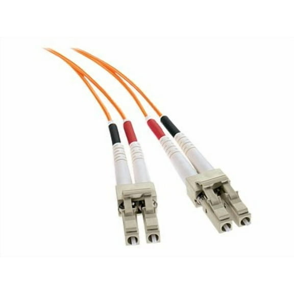 Leviton Economy Series - Patch cable - LC multi-mode (M) to SC multi-mode (M) - 2 m - 2 m - fiber optic - duplex - 50 / 125 micron - OM2 - riser - orange