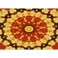 thumbnail image 1 of Ahgly Company Indoor Rectangle Patterned Love Red Area Rugs, 8' x 12', 1 of 6