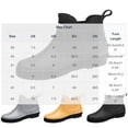 thumbnail image 3 of Xfvqtps Mens Ankle Rain Boots Fishing Boots Waterproof Durable Wear Garden Shoes Work Shoes, 3 of 6