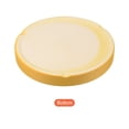 thumbnail image 4 of Unique Bargains 4.5' Ceramic Round Planter Saucer Flower Pot Drip Tray Coaster, Yellow 2 Pack, 4 of 5