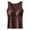 Brown, variant on Fewfanhot Womens Cotton Thermal Fleece Lined Underwear Tops Cami Tank Top Warm Base Layer Vest for Winter & Spring