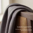 thumbnail image 3 of NICETOWN 2‑Layer 100% Blackout Curtains, Grey, 52" W x 63" L, 2‑Panel Set, 3 of 8