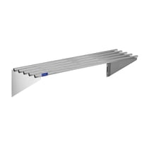 AmGood 60" Long X 18" Deep Stainless Steel Tubular Wall Shelf | NSF Certified | Appliance & Equipment Metal Shelving