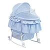 Dream On Me Lacy, Portable 2 In 1 Bassinet And Cradle-Color:Light Blue
