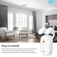 thumbnail image 3 of Intelligent Tuya WiFi Intelligent Curtain Motor Electric Curtain Robot Automatic Opener No Wiring with Gateways Support APP Remote Control Timer Setup Temperature & Light Sensing, 3 of 7