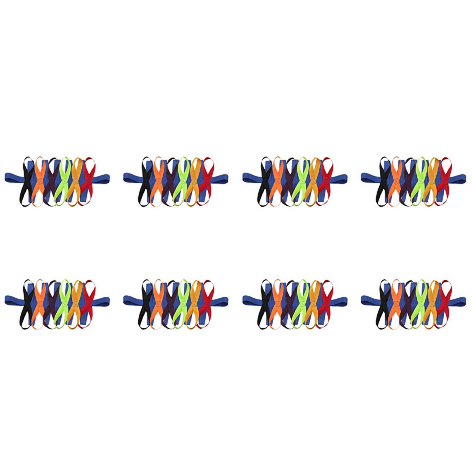 8X Children's Walking Ropes for Preschool Daycare School Kids Outdoor Colorful Handles for Up to 12 Children 2 Teachers,8 x safety rope,multicolor
