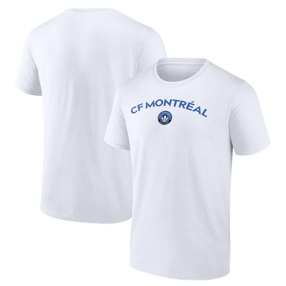 Men's White CF Montreal Victory Arch T-Shirt