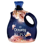 Downy Infusions Liquid Laundry Fabric Softener, Bliss, Sparkling Amber & Rose Scent, 150 Loads, 101 fl oz
