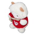 thumbnail image 3 of Oveja de peluche de aspecto lindo, tela suave y agradable para la piel, juguete de peluche de oveja, lindo juguete de peluche para niños para dormitorio, oficina, color rojo, 3 of 14