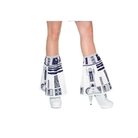 Star Wars Womens R2D2 Legwear Halloween Costume Accessory