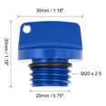 thumbnail image 2 of Scienceny Tapones de llenado de aceite azules, tapón de llenado, tapón de Motor, tapón de llenado de aceite para moto de cross, tapón de Accesorios para motos, 2 of 6