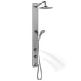 thumbnail image 3 of Pulse ShowerSpas 1021-SSB Aloha Système de Douche en Acier Inoxydable, Argent avec Finition Chromée, 3 of 4