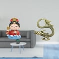 thumbnail image 2 of Figura De Resina De Latón, Estatua De La Madre Mazu, Regalo De Cumpleaños Coleccionable, Escultura, Adorno De Mesa Para Chimenea, Dormitorio, Armario, Mini Mascota De Té, Decoración Bonita, 2 of 8