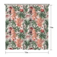 thumbnail image 5 of Waterproof Beautiful Colorful Floral Shower Curtain 72x72 Inch Boho Style Polyester Unique Shower Curtain for Bathroom Hotel Home Decor with 12 Plastic Hooks, 5 of 5