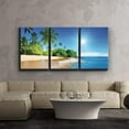 thumbnail image 2 of Wall26 Palm Trees on Tropical Beach - Canvas Art Wall Decor - 16"x24"x3 Panels, 2 of 3