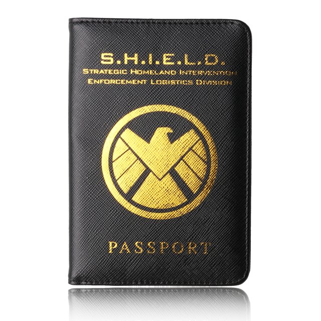 Funda para pasaporte con patrón Funda protectora de cuero PU para pasaporte Funda para múltiples tarjetas Funda para pasaporte de viaje