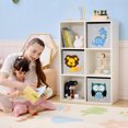 thumbnail image 2 of Qaba Shelf Toy Storage Cabinet for Children's Room, Playroom, Hallway, 2 of 10