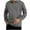 Gray, variant on Maplenight Men's Polo Shirts Long Sleeve Button Casual Jacquard Collared Golf Shirts for Men