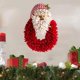 thumbnail image 5 of Navidad Pueblo Guirnalda Decoraciones Pegar Ventana Pegar Pegatinas Fiesta Compatible con Adorno para el Hogar Decoración de Mesa Regalo de Navidad Año Nuevo 1 pieza rojo, 5 of 5