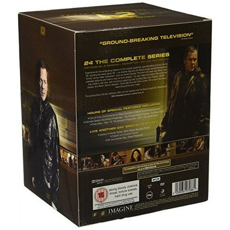 Complete 24 - Season 1-9 DVD 2014, Multi-region PAL/NTSC