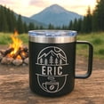 thumbnail image 7 of Custom 14oz Insulated Stainless Steel Coffee Mug with Lid Bulk, Double Wall Vacuum Travel Coffee Cup with Handle, Reusable Metal Tumbler for Camping, Ideal Gifts, 7 of 7