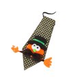 thumbnail image 1 of Corbata de lentejuelas luminosas para la noche de Halloween, decoración de fiesta, corbata, accesorio para el cuello a la moda para actuación Automoción decorativa y accesorios Sombrero De Calabaza Speravity VI017280-02, 1 of 6