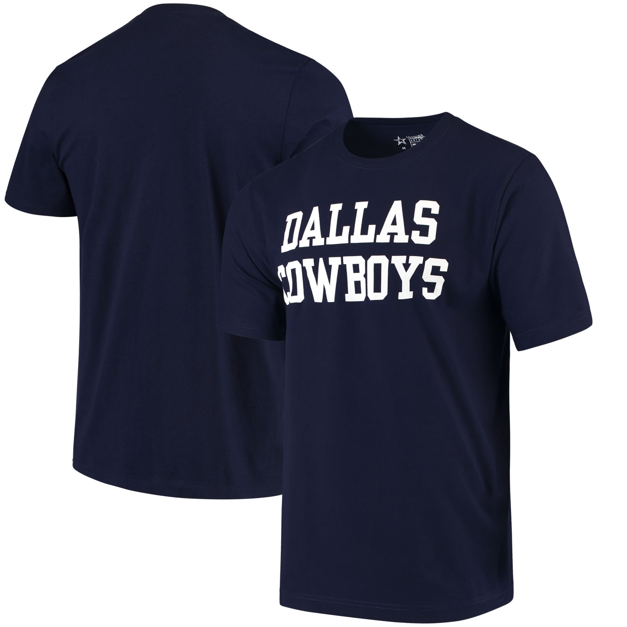 Dallas Cowboys Navy Blue Coaches Short Sleeve T-shirt