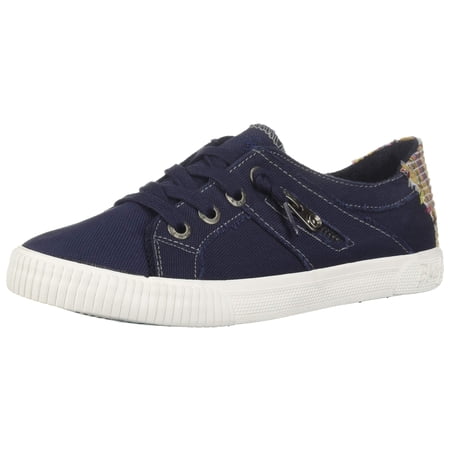 Blowfish Malibu Fruit Sneaker Pure Navy Smoked Lace Up Fashion Canvas Sneakers (7)