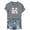Gray, variant on Zedker Easter Shirts for Women Fashion Egg Printed Casual Short Sleeve Round Neck T Shirt Tops Black L