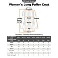 thumbnail image 7 of Off Road Ventures Women's Lightweight Puffer Jacket Hooded Water-Resistant Windproof Quilted Puffer Coat Outwear, 7 of 7