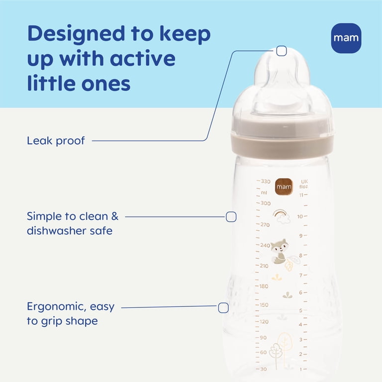 MAM Easy Active Bottle, 11oz, 2-Pack photo 2