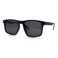 thumbnail image 5 of Polarized Gentlemanly Hipster Mens Sport Horn Rim Plastic Sunglasses [All Black], 5 of 7