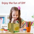 thumbnail image 4 of IN-JOOYAA Square Gift Bags Small Paper Gift Bags with Handles 10 Pcs (Gold, 8 x 8 x 8 in), 4 of 6