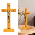 thumbnail image 1 of Crucifijo de pastel, crucifijo oraciónis religiosa para la iglesia para el hogar para el escritorio, 1 of 7