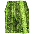 thumbnail image 2 of Men's New Era Neon Green New England Patriots Summer Pop Shorts, 2 of 3