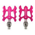 thumbnail image 3 of Pedales de liberación rápida de bicicleta resistente ligeros 1 par de pedales de de bicicleta para ciclismo de montaña - Rojo roja Baoblaze Pedal de bicicleta ligero, 3 of 8