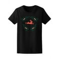 thumbnail image 2 of Easter Rabbit In Wreath T-Shirt Women -Image by Shutterstock, Female Medium, 2 of 4