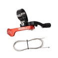 thumbnail image 1 of Mando a distancia para tija telescópica de bicicleta, universal, ergonómico Negro Rojo, 1 of 9