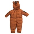 thumbnail image 2 of Carters Boys 0-9 Months Tiger Zip-Up Pram(Orange 6-9 Months), 2 of 2