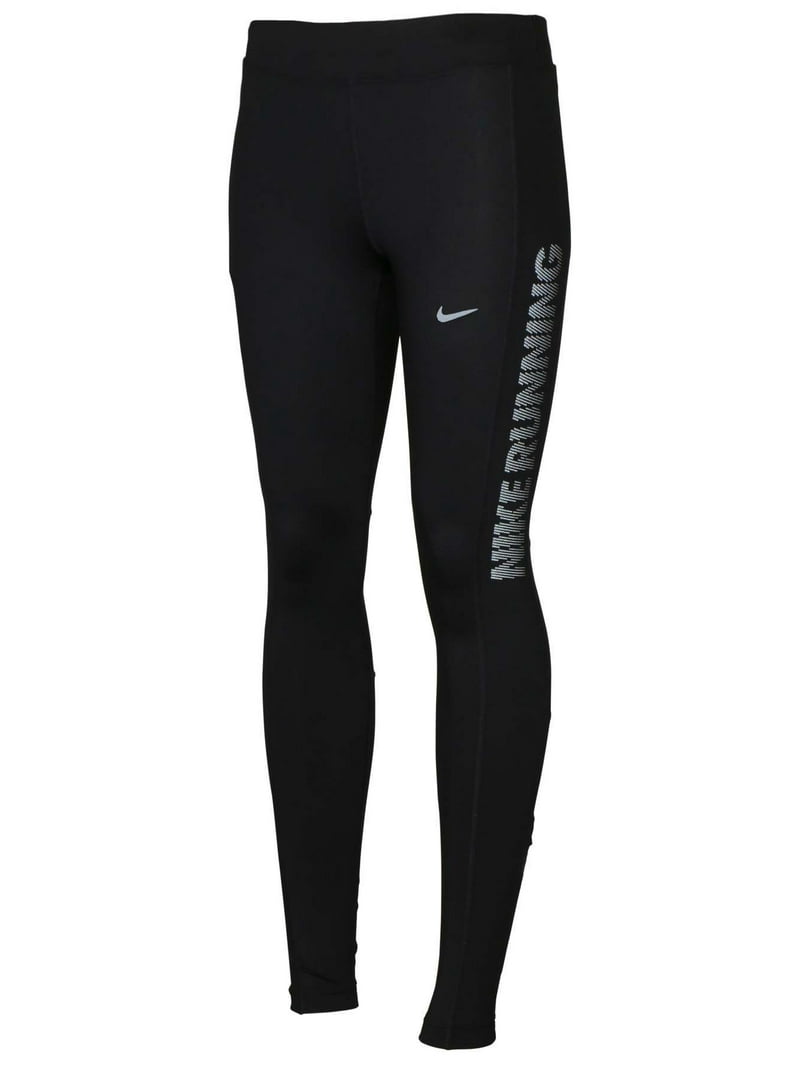 Streven Polair halfrond Nike Women's Dri-Fit Power Essential Flash Running Tights-Black -  Walmart.com