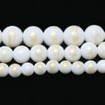 thumbnail image 2 of Nvzi 2 piezas de cuentas dispersas texturizadas de oro blanco puro, pulsera de cuentas hecha a mano, collar, accesorio tejido, 10 mm, 2 of 4