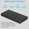 thumbnail image 4 of iMounTEK Portable Power Packs 10000mAh Mini Battery Charger With Dual Ports LCD Display Red, 4 of 6